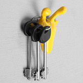 Крючок мебельный CAPPIO GIRAFFE желтый 9608740 Крючок мебельный CAPPIO GIRAFFE желтый 9608740