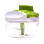  Измельчитель ручной для овощей и фруктов 11.5х8см,зеленый 10115 