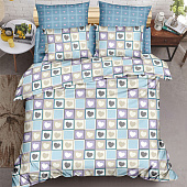 Комплект постельного белья Amore Mio BZ QR Cutie, евро, сатин Комплект постельного белья Amore Mio BZ QR Cutie, евро, сатин