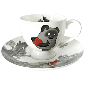 Пара кофейная круглая Винни Пух 220мл HD2306-8CS Пара кофейная круглая Винни Пух 220мл HD2306-8CS