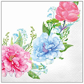 Салфетки бумажные Лилия Флёр 2-х сл 33х33 20шт Арт.4115 Салфетки бумажные Лилия Флёр 2-х сл 33х33 20шт Арт.4115