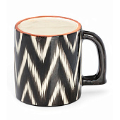 Кружка Риштанская Керамика "Атлас", 330 мл, черная 9925449 Кружка Риштанская Керамика "Атлас", 330 мл, черная 9925449