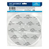  Круг абразивный под липучку 225мм Р150 5шт Vertextools 