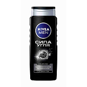 Гель для душа Nivea мужской Сила угля 500мл Гель для душа Nivea мужской Сила угля 500мл