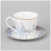 Чайная пара "снежная королева" 300 мл 590-624 Чайная пара "снежная королева" 300 мл 590-624