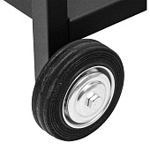 Мангал сварной на колесах Palisad 662х390х152/805 мм, сталь 2 мм, кочерга в комплекте, Camping 69669 Мангал сварной на колесах Palisad 662х390х152/805 мм, сталь 2 мм, кочерга в комплекте, Camping 69669