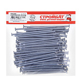 Гвозди строительные 4,0x100 белый цинк ( 1,0 кг)