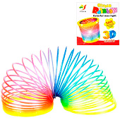 Пружинка Радуга с блестками 31х24х7 см, коробка, A1219-J Пружинка Радуга с блестками 31х24х7 см, коробка, A1219-J