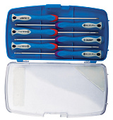 Набор отверток, двухкомп. рукоятка, 6 предм., ЗУБР "ЭКСПЕРТ" 25658-H6 Набор отверток, двухкомп. рукоятка, 6 предм., ЗУБР "ЭКСПЕРТ" 25658-H6