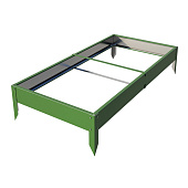 Ограждение для грядок металл. "Грядка" основной 1000х2000 RAL 6005 зеленый Ограждение для грядок металл. "Грядка" основной 1000х2000 RAL 6005 зеленый