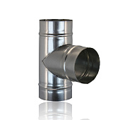  Тройник метал D200мм 