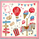 Носовой платок детский SB-325, 28х28 см, микс Носовой платок детский SB-325, 28х28 см, микс