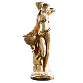 Фигура с кашпо "Афродита" слоновая кость 85х40х30см 9413349 Фигура с кашпо "Афродита" слоновая кость 85х40х30см 9413349