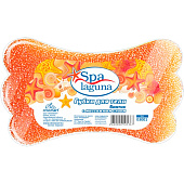  Губка для тела Laguna Spa БАНТИК с профильным массажным слоем 