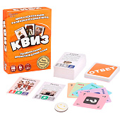 Игра настольная "Квиз. Происхождение слов", с карточками Игра настольная "Квиз. Происхождение слов", с карточками