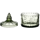 Емкость для хранения "щелкунчик" green, 9х9х12,5 см 355-418