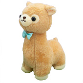 Мягкая игрушка Lama bow tie, 25 см, коричневый, 107-45-01 Мягкая игрушка Lama bow tie, 25 см, коричневый, 107-45-01