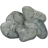  Камень "Серпентинит", обвалованный, средний (70-140 мм), в коробке 10 кг "Банные штучки" 
