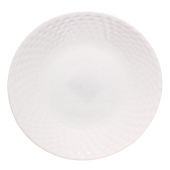 Тарелка White magic 19 см Строчка 403-0200 Тарелка White magic 19 см Строчка 403-0200