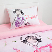  Комплект постельного белья Этель 1.5 сп Flower dancer бязь 4702784 