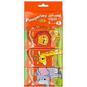  Влажные салфетки детские Pamperino Kids с ромашкой и витамином Е mix 8шт 