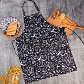  Фартук (рогожка) Sonnet Версаль черный 