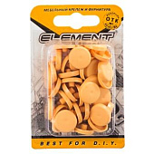 Заглушки для рамного дюбеля сосна (35 шт) "Element" Заглушки для рамного дюбеля сосна (35 шт) "Element"
