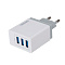  Зарядное устройство (адаптер) 220V 15W USBx3 (3A) SKYWAY белый 
