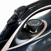 Утюг DELTA LUX DE-3001 черный с бронзовым Утюг DELTA LUX DE-3001 черный с бронзовым