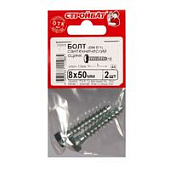 Болт сантехнический оцинк. DIN 571  8х 50 (2 шт)