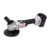  Углошлифовальная машина Ресанта АУШМ-125/20, диск 125мм, аккум. 1х4Ач+ЗУ, 20В, 10000об/мин 