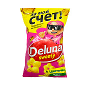 Снеки кукурузные DELUNA Цветочки со вкусом банана 85гр Снеки кукурузные DELUNA Цветочки со вкусом банана 85гр