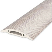  Порог пластик 42ммх0,9м с монт.каналом №229 Дуб латте/Идеал 