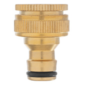  Адаптер латунный, 1/2"-3/4", внутр/ резьба, с переходником/ PALISAD 65820 