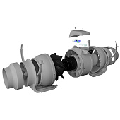  Вентилятор канальный D100 TYPHOON 100 2SP 2 скорости ERA 