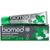  Зубная паста BIOMED Мятный шторм 100г 