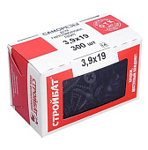  Саморезы для гипсоволокнистых плит 3,9х19 (300 шт) 