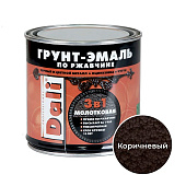 Молотковая ГРУНТ - ЭМАЛЬ по ржавчине "DALI" коричневый-0,75л Молотковая ГРУНТ - ЭМАЛЬ по ржавчине "DALI" коричневый-0,75л