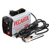  Сварочный аппарат инверторный РЕСАНТА САИ 190К(компакт), 10-190 А, d электрода 2-5мм 
