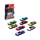 Машина металлическая, (набор 8 шт) 458053 Машина металлическая, (набор 8 шт) 458053