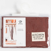 Полотенце кухонное «Этель» Kitchen, 40?73 см, коричневое, хлопок 100%, саржа 220 г/м? 7866009 Полотенце кухонное «Этель» Kitchen, 40?73 см, коричневое, хлопок 100%, саржа 220 г/м? 7866009