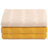 Полотенце 50х90 вафельное (300 г/м2) бежевый Полотенце 50х90 вафельное (300 г/м2) бежевый