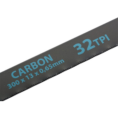  Полотна для ножовки по металлу 300мм, 32TPI, Carbon, 2 шт, Gross 