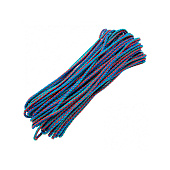  Шнур бельевой полипропиленовый с сердечником D-5 мм L-20 м, цветной 