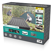 Bestway Матрас надувной Tritech Queen 203х152х30см, встр.насос USB 5В, рем.комплект, до 300кг арт.671BS Код273584 Bestway Матрас надувной Tritech Queen 203х152х30см, встр.насос USB 5В, рем.комплект, до 300кг арт.671BS Код273584