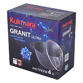 Кастрюля Kukmara Granit Ultra original 4,0 л кго42а