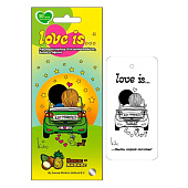 Ароматизатор подвесной картон LOVE IS… Кокос-ананас Ароматизатор подвесной картон LOVE IS… Кокос-ананас