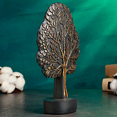 Фигурка декоративная Денежное дерево 16х5х17см, черный с позолотой 10801298 Фигурка декоративная Денежное дерево 16х5х17см, черный с позолотой 10801298