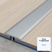 Стык Т-образный18мм 0,9 анод серебро мат Стык Т-образный18мм 0,9 анод серебро мат