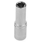 Головка торцовая (1/4") FLANK удлиненная, 12мм, ЗУБР Головка торцовая (1/4") FLANK удлиненная, 12мм, ЗУБР